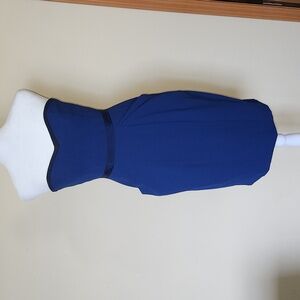 BCBZMAXAZRIA Daphne Strapless Blue Dress Size 2